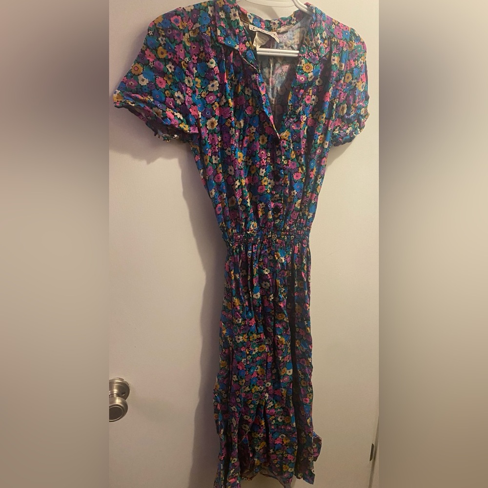 Vintage 1980s Floral Dress